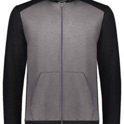 Youth Eco Revive™ Three-Season Triblend Fleece Full-Zip Hooded Sweatshirt Thumbnail