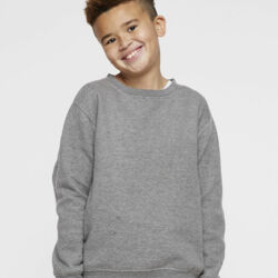 Youth Elevated Fleece Crewneck Sweatshirt Thumbnail