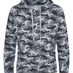 Unisex Camo Hooded Sweatshirt Thumbnail