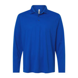 Men's Nova Performance Long Sleeve Pique Polo Thumbnail