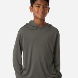 Youth Pro-Lock Performance Hooded Long Sleeve T-Shirt Thumbnail