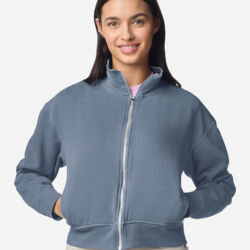 Women's Garment-Dyed Full-Zip Jacket Thumbnail