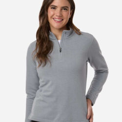 Women's Stretch Quarter-Zip Fleece Pullover Thumbnail