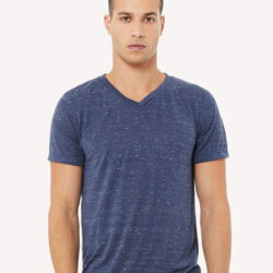 Unisex Textured Jersey V-Neck Tee Thumbnail