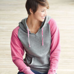 Women's Zen Fleece Raglan Hooded Sweatshirt Thumbnail