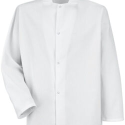 Men's Gripper-Front Short Butcher Coat Thumbnail