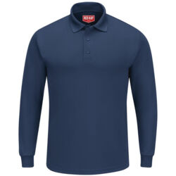 Men's Long Sleeve Performance Knit Polo Thumbnail