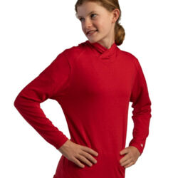 Youth Tri-Blend Surplice Hooded Long Sleeve T-Shirt Thumbnail