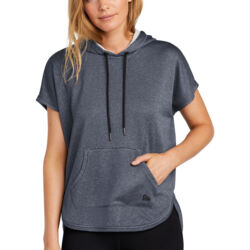 Ladies Performance Terry Short Sleeve Hoodie Thumbnail
