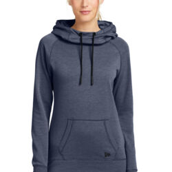 Ladies Tri Blend Fleece Pullover Hoodie Thumbnail