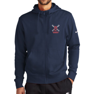Chap Baseball Bats - Club Fleece Sleeve Swoosh Full Zip Hoodie Thumbnail