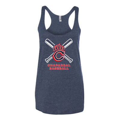 Chap Baseball Women’s Triblend Racerback Tank Thumbnail