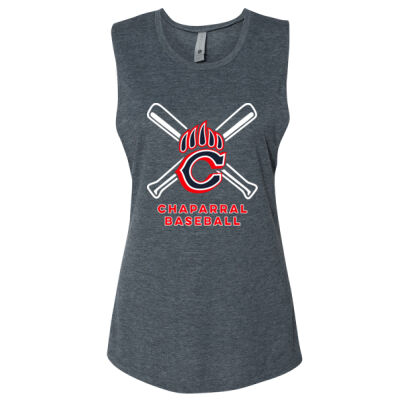 Women’s Festival Muscle Tank Chap Baseball Tank Thumbnail
