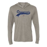 Unisex Triblend Hooded Long Sleeve Pullover T-Shirt Thumbnail